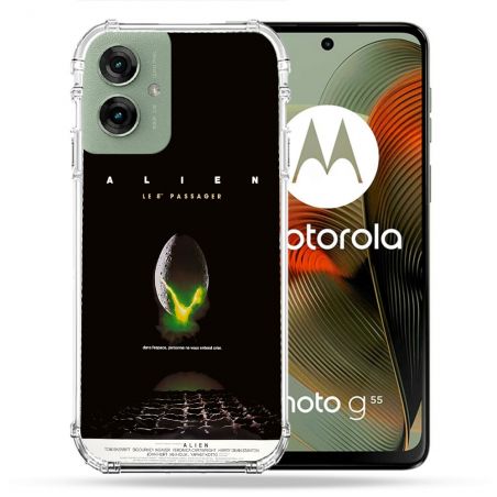 Coque Renforcée Pour Motorola G55 5G Alien Affiche