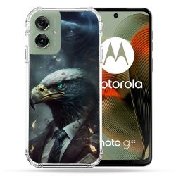 Coque Renforcée Pour Motorola G55 5G Animal Aigle Business