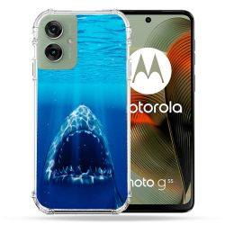 Coque Renforcée Pour Motorola G55 5G Animal Requin Dent