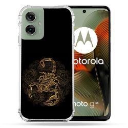 Coque Renforcée Pour Motorola G55 5G Animal Scorpion Fresque
