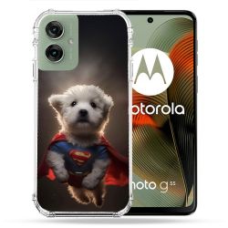 Coque Renforcée Pour Motorola G55 5G Animal Super Chien