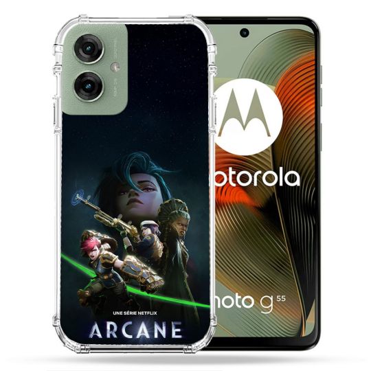 Coque Renforcée Pour Motorola G55 5G Arcane Affiche