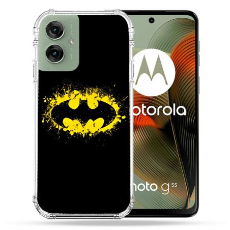 Coque Renforcée Pour Motorola G55 5G Batman Logo