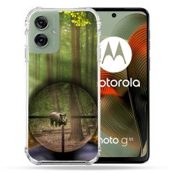 Coque Renforcée Pour Motorola G55 5G Chasse Sanglier Viseur