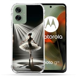 Coque Renforcée Pour Motorola G55 5G Danseuse Lumière