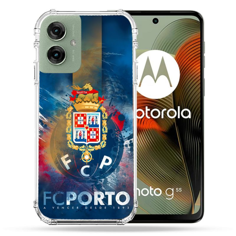 Coque Renforcée Pour Motorola G55 5G Foot FC Porto