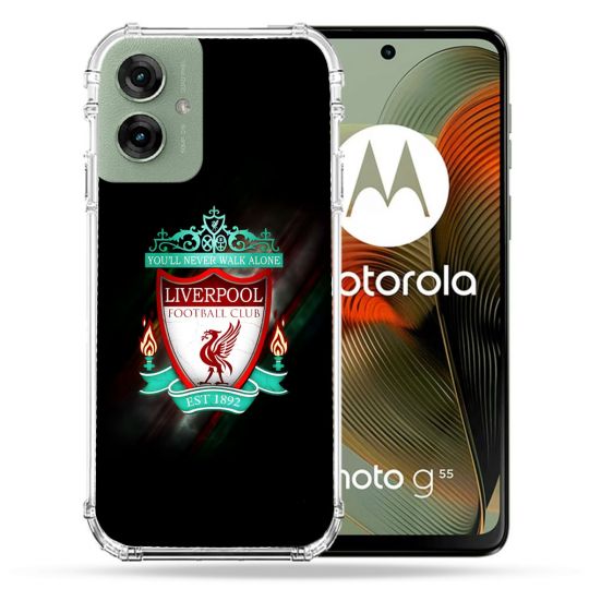Coque Renforcée Pour Motorola G55 5G Foot Liverpool