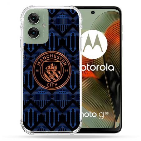 Coque Renforcée Pour Motorola G55 5G Foot Manchester City