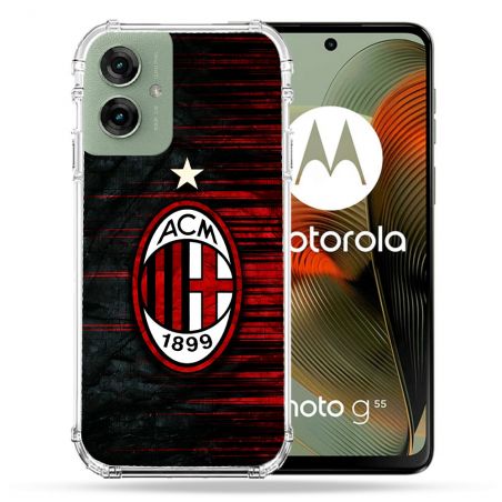 Coque Renforcée Pour Motorola G55 5G Foot Milan AC
