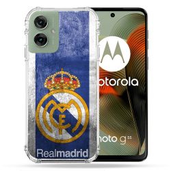 Coque Renforcée Pour Motorola G55 5G Foot Real Madrid