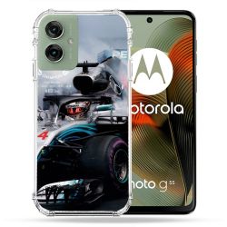 Coque Renforcée Pour Motorola G55 5G Formule 1 F1 Mercedes Petronas