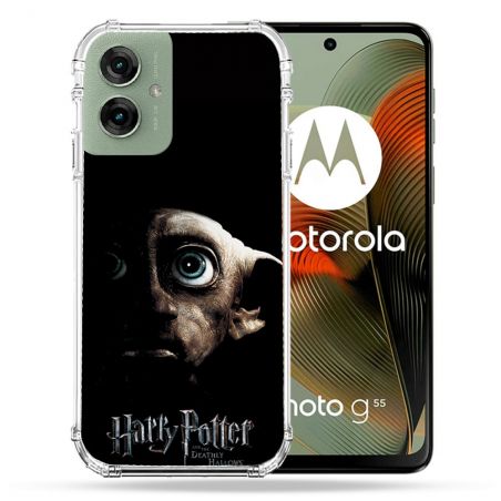 Coque Renforcée Pour Motorola G55 5G Harry Potter Hollows Dobby