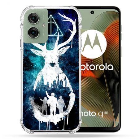Coque Renforcée Pour Motorola G55 5G Harry Potter Patronome