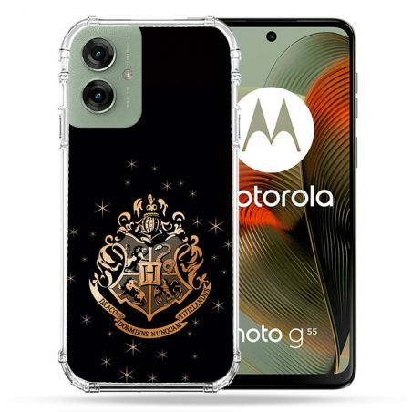 Coque Renforcée Pour Motorola G55 5G Harry Potter Poudlard