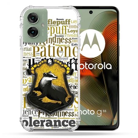 Coque Renforcée Pour Motorola G55 5G Harry Potter Poursouffle