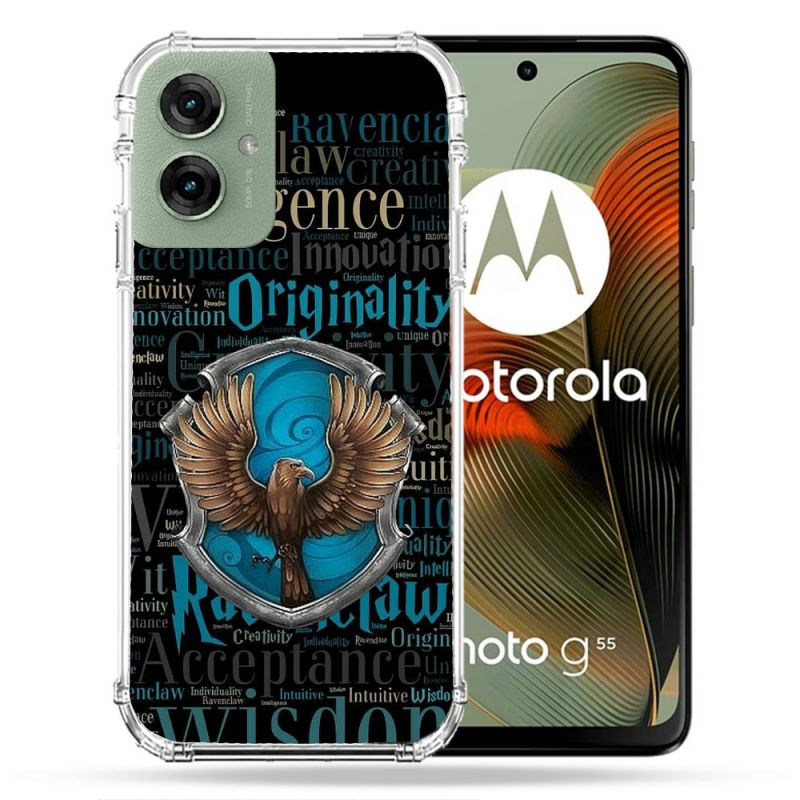 Coque Renforcée Pour Motorola G55 5G Harry Potter Serdaigle