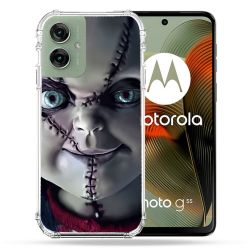 Coque Renforcée Pour Motorola G55 5G Horreur Chucky Cicatrice