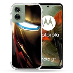 Coque Renforcée Pour Motorola G55 5G Iron Man Casque