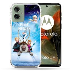 Coque Renforcée Pour Motorola G55 5G La Reine Des Neiges