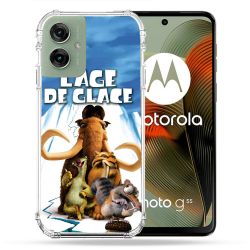 Coque Renforcée Pour Motorola G55 5G L'âge de Glace Affiche