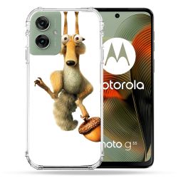 Coque Renforcée Pour Motorola G55 5G L'âge de Glace Scratch Suspendu