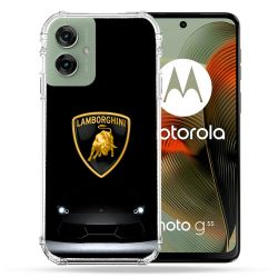Coque Renforcée Pour Motorola G55 5G Lamborghini Noir
