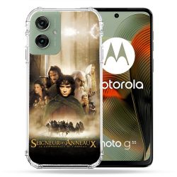 Coque Renforcée Pour Motorola G55 5G Le seigneur Des Anneaux Affiche