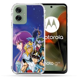 Coque Renforcée Pour Motorola G55 5G Les Chevaliers Du Zodiaque