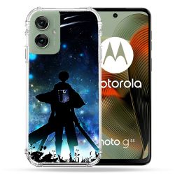 Coque Renforcée Pour Motorola G55 5G Manga Attaque Titans Levi