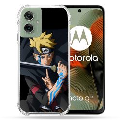 Coque Renforcée Pour Motorola G55 5G Manga Boruto Tatouage