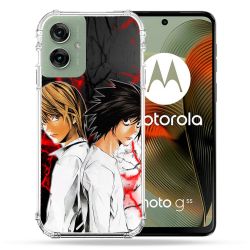 Coque Renforcée Pour Motorola G55 5G Manga Death Note Duo