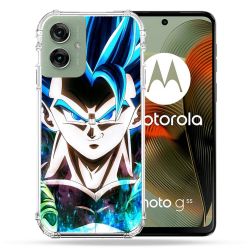 Coque Renforcée Pour Motorola G55 5G Manga Dragon Ball Gogeta Visage