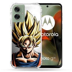 Coque Renforcée Pour Motorola G55 5G Manga Dragon Ball Sangoku Portrait