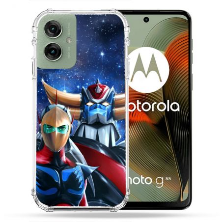 Coque Renforcée Pour Motorola G55 5G Manga Goldorak