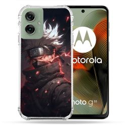 Coque Renforcée Pour Motorola G55 5G Manga Naruto Kakashi Dark
