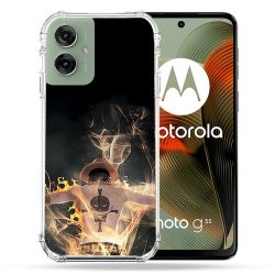 Coque Renforcée Pour Motorola G55 5G Manga One Piece Ace Noir