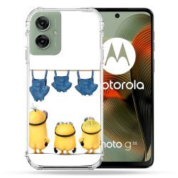 Coque Renforcée Pour Motorola G55 5G Minions Nus