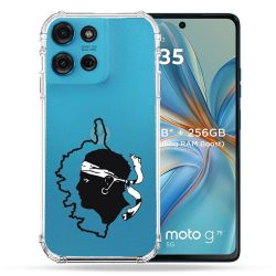 Coque Renforcée Transparente Pour Motorola G75 5G Corse