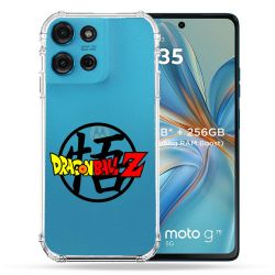 Coque Renforcée Transparente Pour Motorola G75 5G Dragon Ball Logo