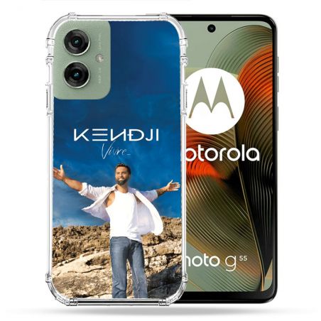 Coque Renforcée Pour Motorola G55 5G Musique Kendji