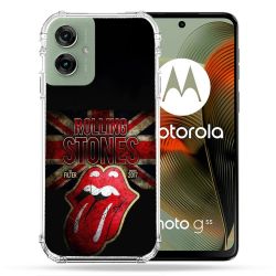 Coque Renforcée Pour Motorola G55 5G Musique Rolling Stones