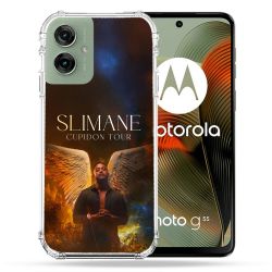 Coque Renforcée Pour Motorola G55 5G Musique Slimane Ange