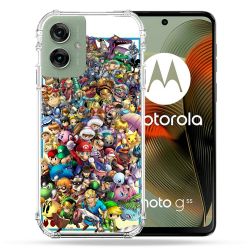 Coque Renforcée Pour Motorola G55 5G Nintendo