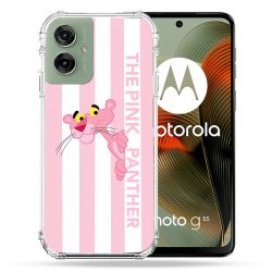 Coque Renforcée Pour Motorola G55 5G Panthere Rose