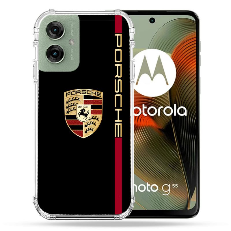 Coque Renforcée Pour Motorola G55 5G Porsche Line