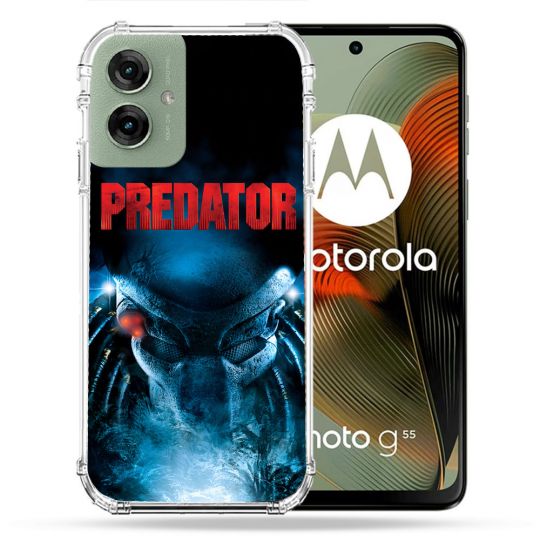 Coque Renforcée Pour Motorola G55 5G Predator Affiche