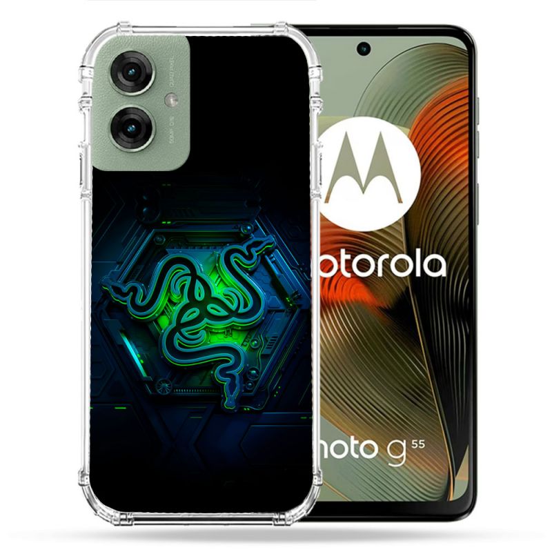 Coque Renforcée Pour Motorola G55 5G Razer
