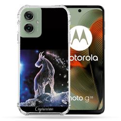 Coque Renforcée Pour Motorola G55 5G Signe Zodiaque 2 Capricorne