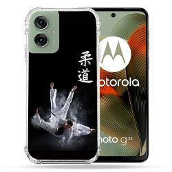 Coque Renforcée Pour Motorola G55 5G Sport Judo Noir