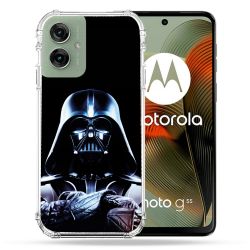 Coque Renforcée Pour Motorola G55 5G Star Wars - Dark Vador Noir